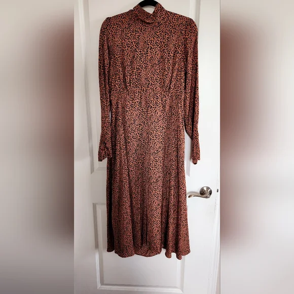 Free People Brown Backless‎ Dress - Picture 7 of 10